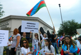 Manifestation contre l`occupation arménienne aux Etats-Unis - PHOTOS, VIDEO